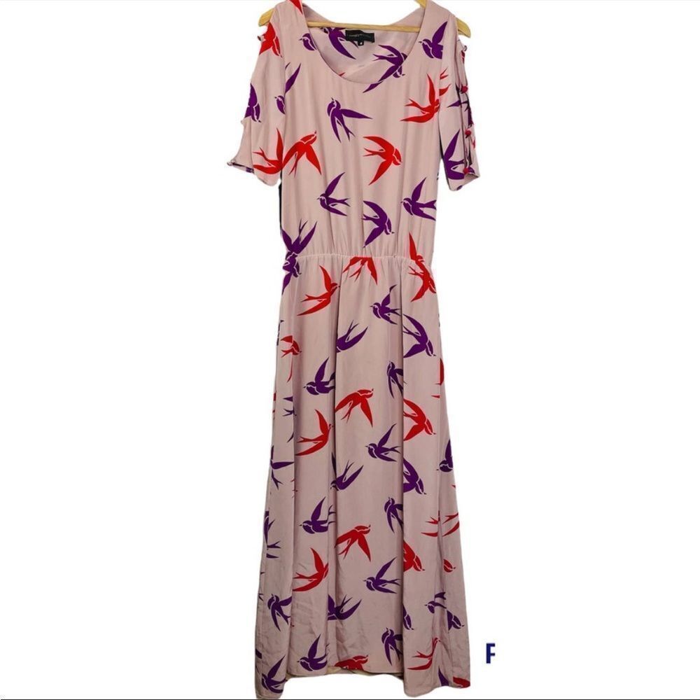 Corey lynn calter bird maxi dress 0